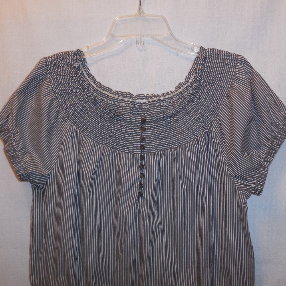 Alfani Adorable Nautical Style Shirt - Picture 2 of 4
